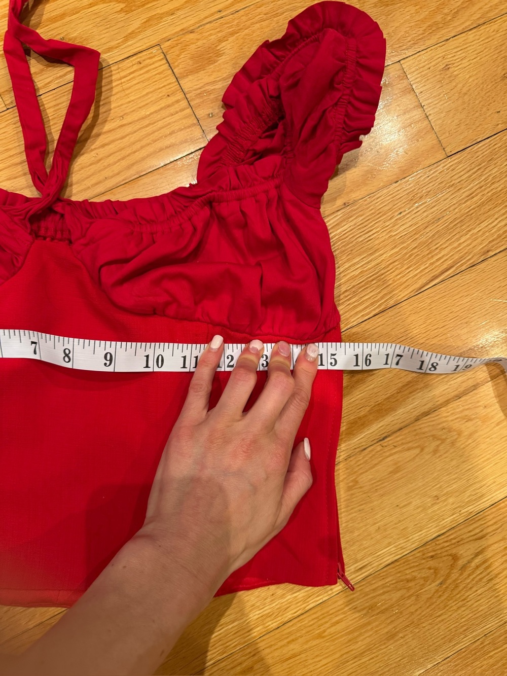 I.AM.GIA Naomi corset top cherry red - Picture 5 of 5